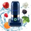 Fruit And Vegetable Cleaner Machine; Portable Capsule Shape Fruit&Vegetable Washing Machine; USB Rechargeable Fruit Cleaner Machine For Cleaning Fruit