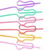 6Pcs Drink Straw for Adults Bridal Shower Birthday Party Wedding Favor Decor Juice Drinking Straws Home Kitchen Bar Garden Supplies Reusable Plastic S