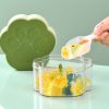 1pc; Creative Bear Ice Tray; Household Freeze Ice Cube Mold; DIY Ice Ball Ice Cream Baseball Mold; Plastic Ice Storage Ice Making Box 6.29*4.33in