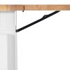 Kitchen Cart with Rubber wood Drop-Leaf Countertop, Concealed sliding barn door adjustable height,Kitchen Island on 4 Wheels with Storage Cabinet and