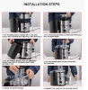 multifunctional electric power juicer 110V centrifugal juicer modern vertical stirring mini crushing without BPA household food stirring, other kitche