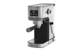 Espresso Machine, Cappuccino & Latte Machine with ESE POD Filter & Milk Frother Steam Wand, Accurate Temperature & Time Control, Compact Coffee Machin