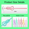 6Pcs Drink Straw for Adults Bridal Shower Birthday Party Wedding Favor Decor Juice Drinking Straws Home Kitchen Bar Garden Supplies Reusable Plastic S