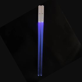 Lightsaber Chopsticks Light Up - LED Glowing Light Saber Star Wars Chop Sticks - Reusable Sushi Lightup Sabers Chopstick Set Of 1 Blue Pair (type: 2 pair, Color: purple)