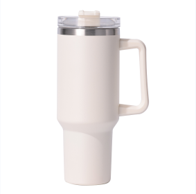 40 oz Large Capacity vacuum Cup 304 Double layer vacuum Stainless Steel Ice Master Cup 5D Print Cream Travel Cup Sports Car Cup Handle Cover and straw (34236628: 34236628)