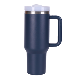 40 oz Large Capacity Thermos Cup 304 Double layer vacuum Stainless Steel Ice Master Cup 5D Print Storm Sea Blue Travel Cup Sports Car Cup Handle Cover (5661045: 5661045)