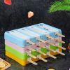 1pc Plastic PP Flat Lying Multi-layer Stacking With Dust-proof Cover; Ice Cream Mold; Homemade Ice Cream Mold