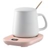 Electric Coffee Mug Warmer for Desk Auto Shut off USB Tea Milk Beverage Cup 3 Temperature Setting