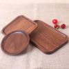 Kitchen Utensils Rectangular Serving Tray Wood Plate Tea Dishes