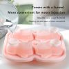 1pc Penguin Model Ice Maker Mold Whiskey Frozen Penguin Ice Cubes Spherical Ice Grid Ice Mold Food Grade Ice Storage Box