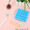 1pc 6 Styles Ice Cube Mold; Building Blocks Modeling Ice Tray Silicone Mold DIY Robot Building Blocks Ice Cube Mold Chocolate Mold Cake Decoration Mod