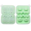 1pc Cute Teddy Bear Ice Cube Making Mold; Splash-proof And Easy To Fall Off; For Refrigerator With Container; Cute Bear Ice Cube Tray; To Make Frozen