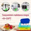 1pc 6 Styles Ice Cube Mold; Building Blocks Modeling Ice Tray Silicone Mold DIY Robot Building Blocks Ice Cube Mold Chocolate Mold Cake Decoration Mod