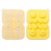 1pc Cute Teddy Bear Ice Cube Making Mold; Splash-proof And Easy To Fall Off; For Refrigerator With Container; Cute Bear Ice Cube Tray; To Make Frozen